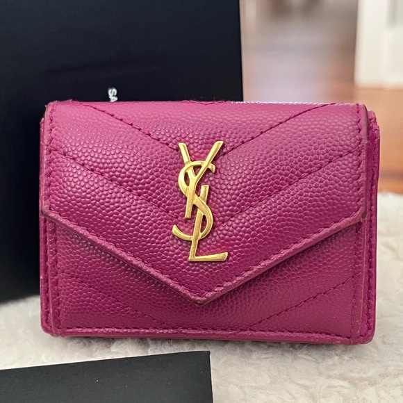 Saint Laurent Handbags - Saint Laurent Trifold Wallet